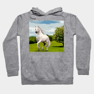 White Horse Hoodie